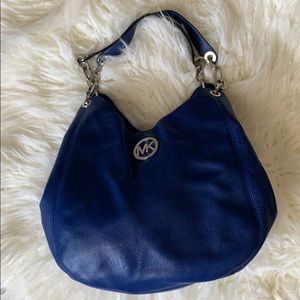 Michael Kors Hobo Royal Blue Bag